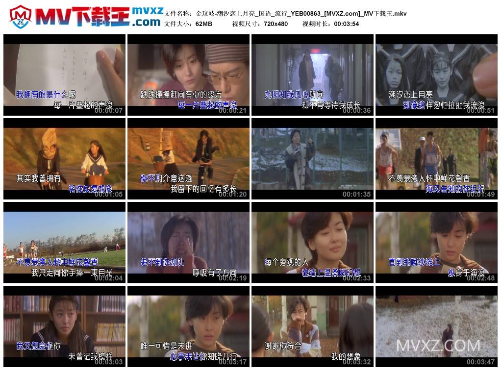 金玟岐-潮汐恋上月亮_国语_流行_YEB00863